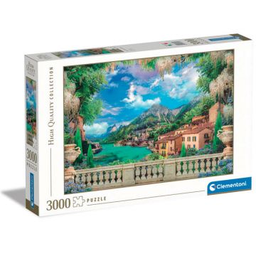 Lush Terrace on Lake, 3000 pc puzzle